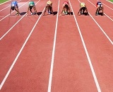 race starting blocks